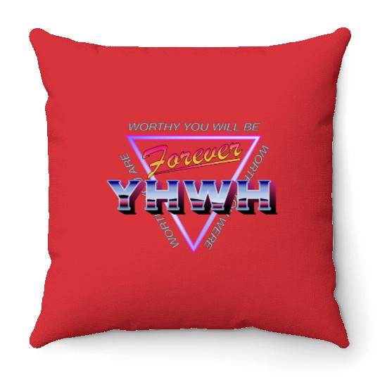 Forever YHWH Throw Pillows