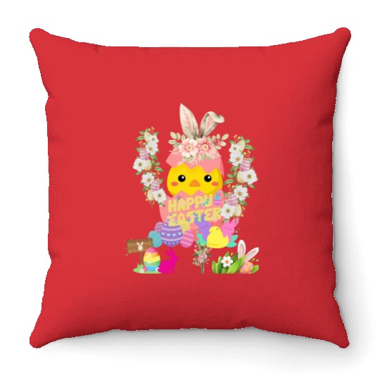 Reina bèbe project's for the holidays Throw Pillows