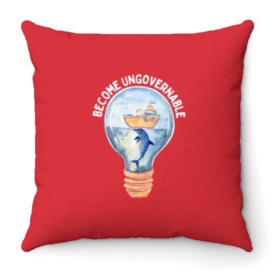 Become Ungovernable Cute Anarchist Save The Throw Pillows