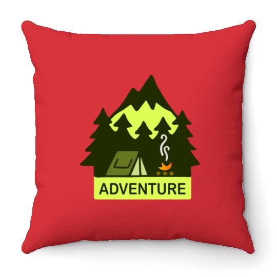 Keep It Simple (Adventure) Throw Pillows