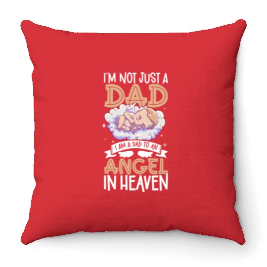 Infant Loss Miscarriage Awareness Pregnancy Loss Throw Pillows