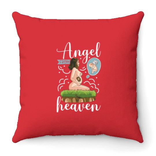 Infant Loss Miscarriage Awareness Pregnancy Loss Throw Pillows
