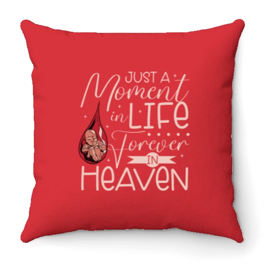 Infant Loss Miscarriage Awareness Pregnancy Loss Throw Pillows