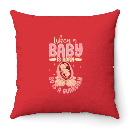 Infant Loss Miscarriage Awareness Pregnancy Loss Throw Pillows