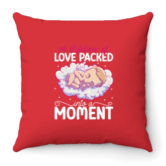 Infant Loss Miscarriage Awareness Pregnancy Loss Throw Pillows