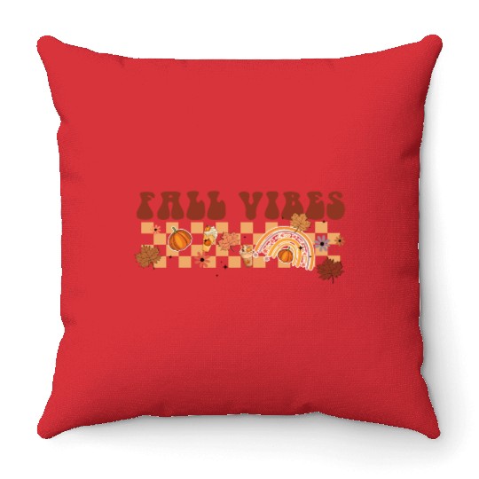 Fall Vibes 1 Throw Pillows
