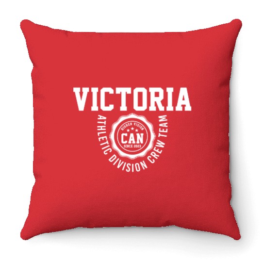 Victoria Athletic Division Throw Pillows