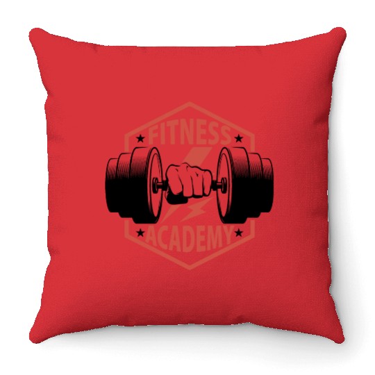 FITNESS ACADEMY, Throw Pillows