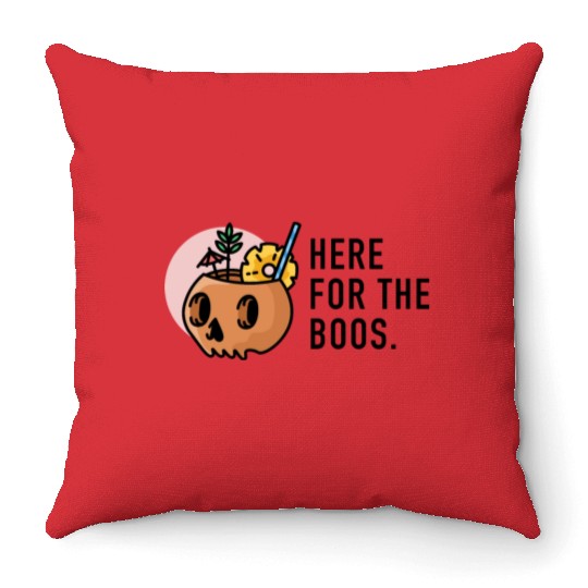halloween 2 black Throw Pillows