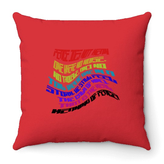 Peaceful Throw Pillows