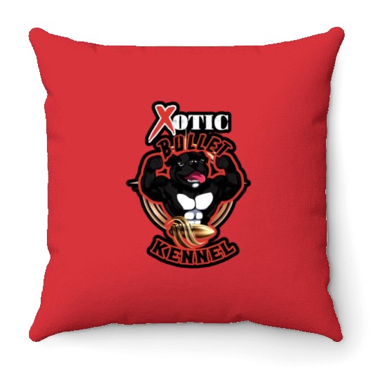 Become part of the Bully Family Throw Pillows