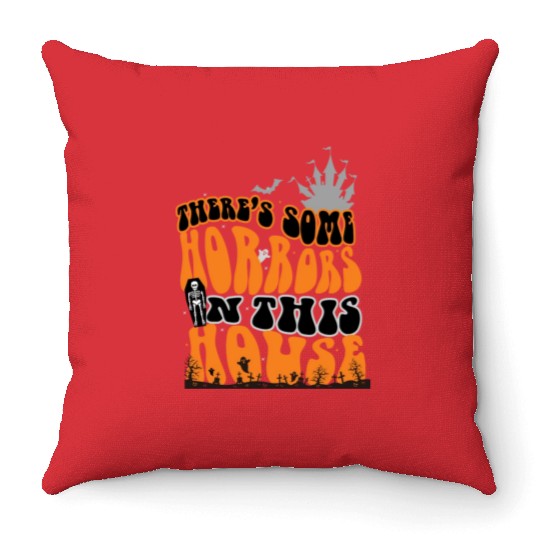 Haunted Mansion Mysteries Throw Pillows