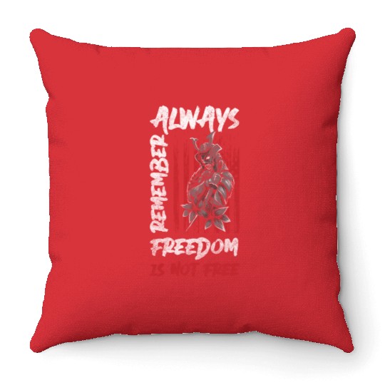 Swordsman Fight Fencing Win Throw Pillows