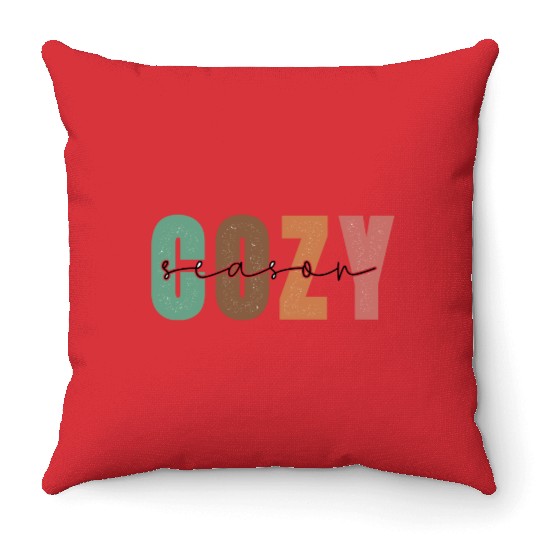 Cozy Season Throw Pillows