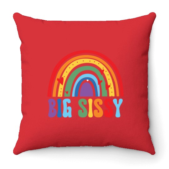 Big Sissy Throw Pillows