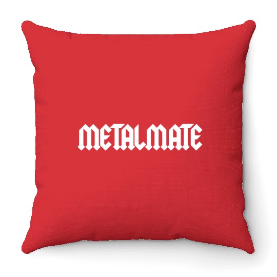 Metal Mate Throw Pillows