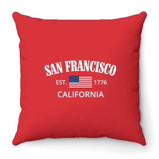 San Francisco Throw Pillows