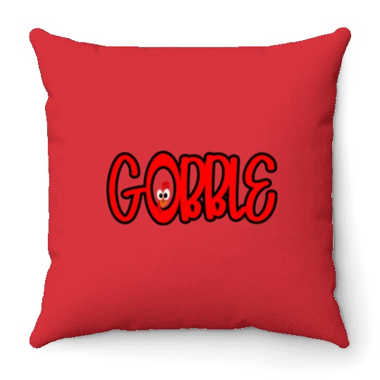 Gobble Throw Pillows