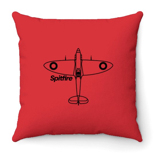 Spitfire Throw Pillows
