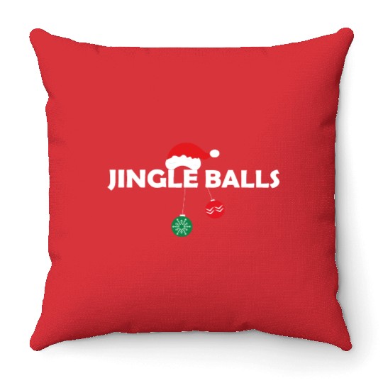 Jingle Bells Throw Pillows