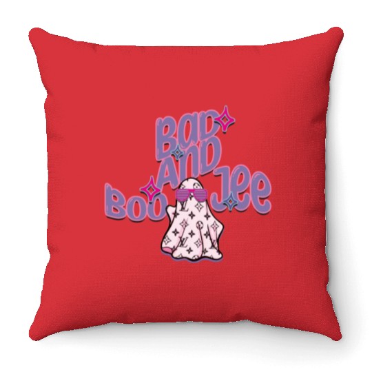 Bad and Boo-Jee Chic Throw Pillows