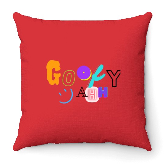 Funny Goofy Ahh Throw Pillows