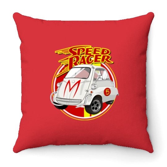 Speed Racer Car Throw Pillows