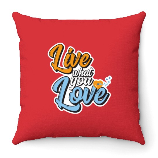 Hopeful Hearts Embrace Throw Pillows
