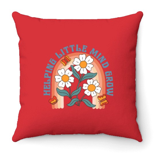 Teacher Assistant Throw Pillows