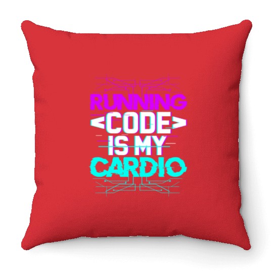 Software Developer Gift for Computer Skills I Throw Pillows