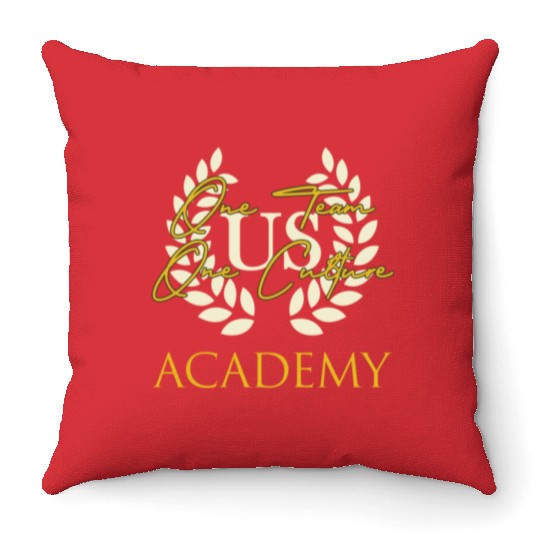 US Academy Throw Pillows
