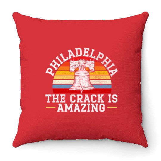 Philadelphia City Pennsylvania USA United States Throw Pillows