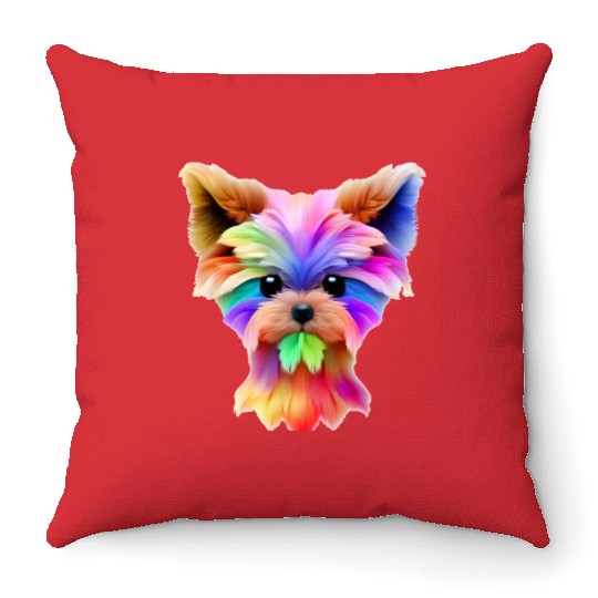 Chi Chihuahua Dog Mom Throw Pillows