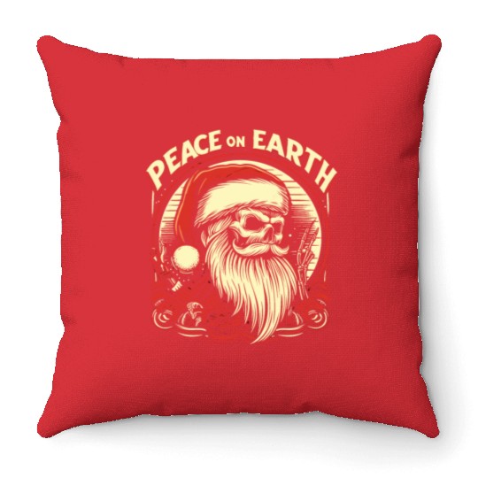 Peace on Earth Throw Pillows