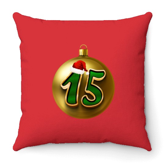 15th Wedding Celebration - Fifteenth Anniversary Throw Pillows