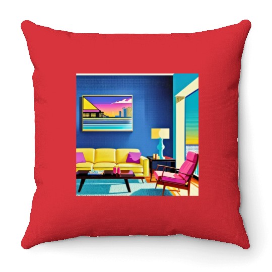 Summer Afternoon Throw Pillows