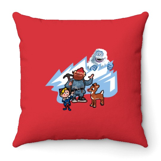 Rudolph Douse The Light Throw Pillows