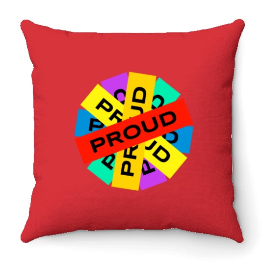 Proud Throw Pillows