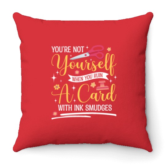 Cardmaker Scrapbooking Cardmaking Kits for Adults Throw Pillows