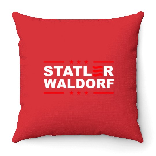 Statler and Waldorf Throw Pillows