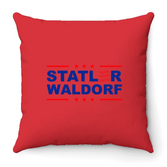 Statler and Waldorf Throw Pillows