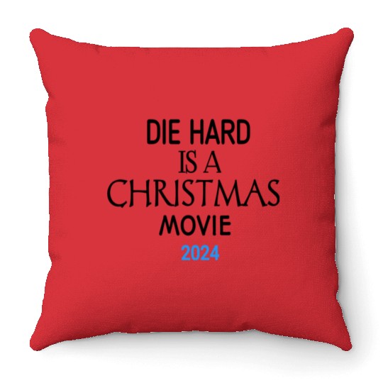 "Yippee Ki-Yay Christmas: Embracing Die Hard as a Throw Pillows
