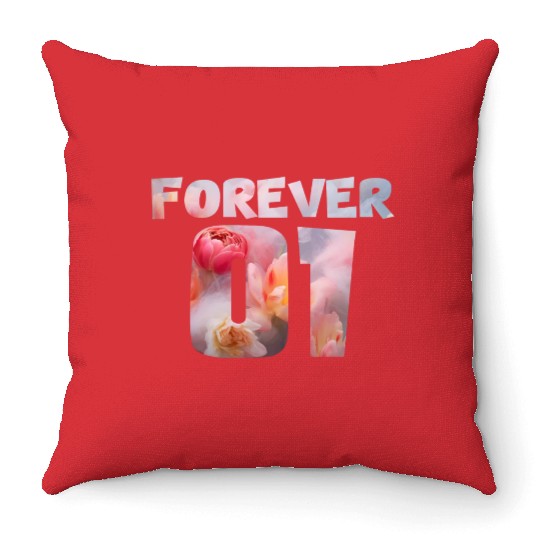 best friends for 3 - FOREVER Throw Pillows