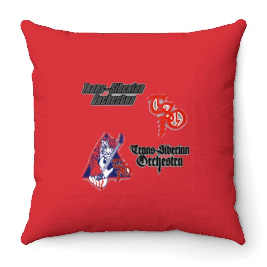 Trans Siberian Orchestra Throw Pillows