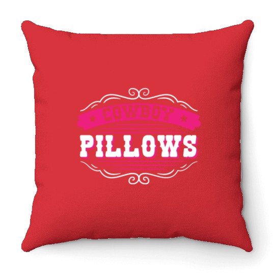 Cowboy Pillows Southern Girl Texas Lady Funny Throw Pillows