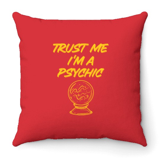 Psychic Astrology Astronomer Throw Pillows