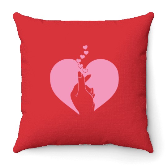 K-Pop Fan Gift Korean Pop Music Throw Pillows