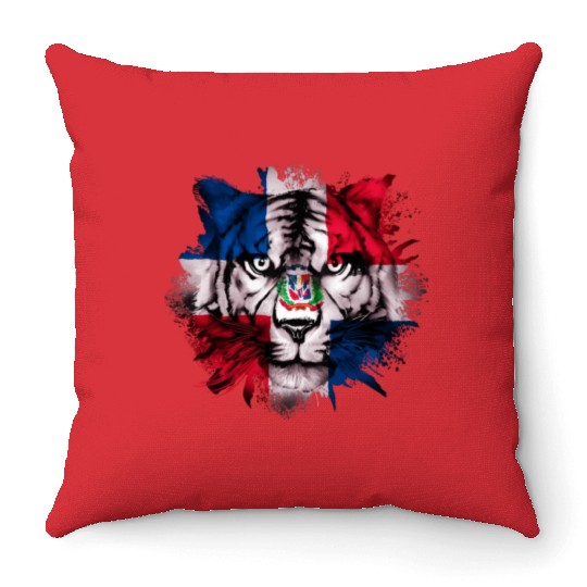 Dominican Republic Throw Pillows