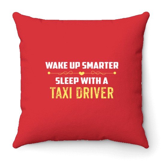 Wake Up Smarter Sleep With A TAXI DRIVER Throw Pillows