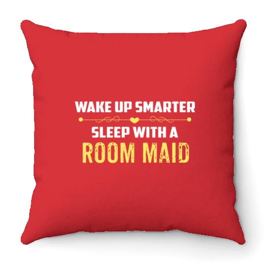 Wake Up Smarter Sleep With A ROOM MAID Throw Pillows